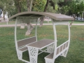 deck çatılı piknik masası